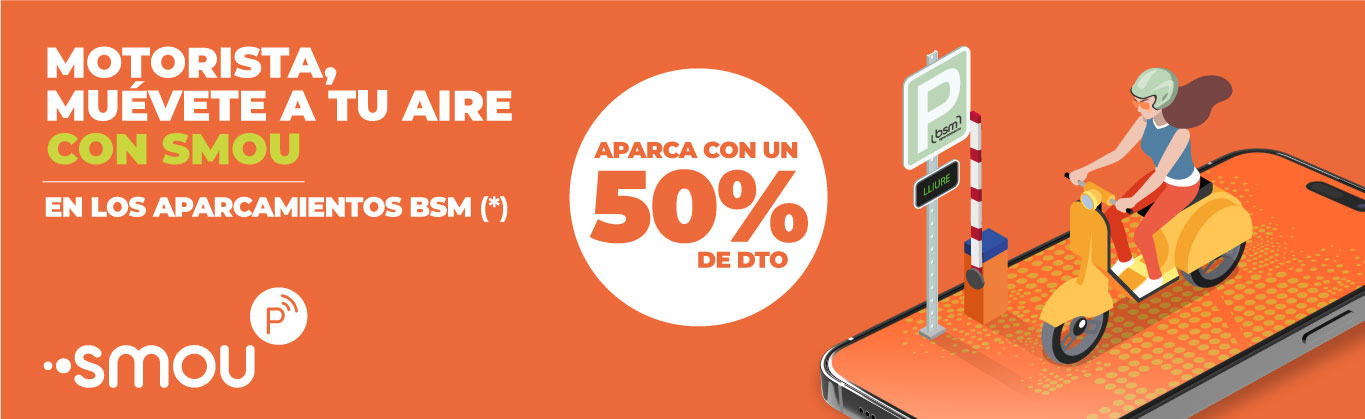 Promoción Parking vía app motos Promoción Parking vía app motos