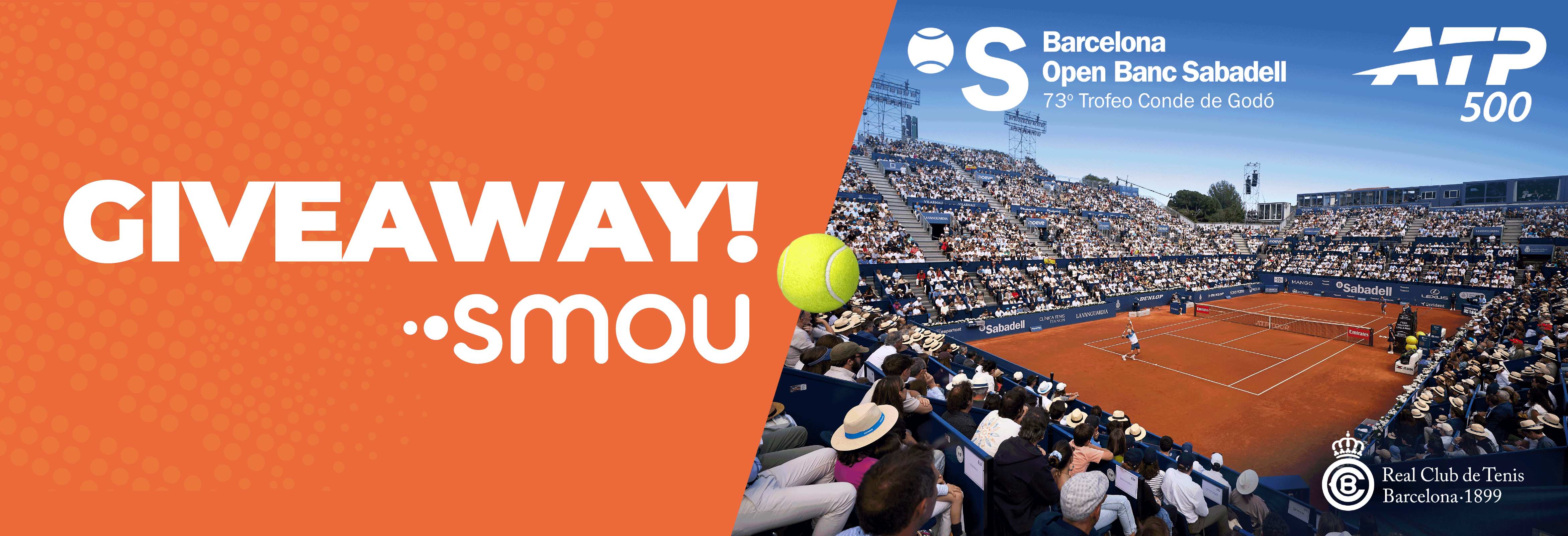 ‘73rd Conde de Godó Trophy’ tickets giveaway