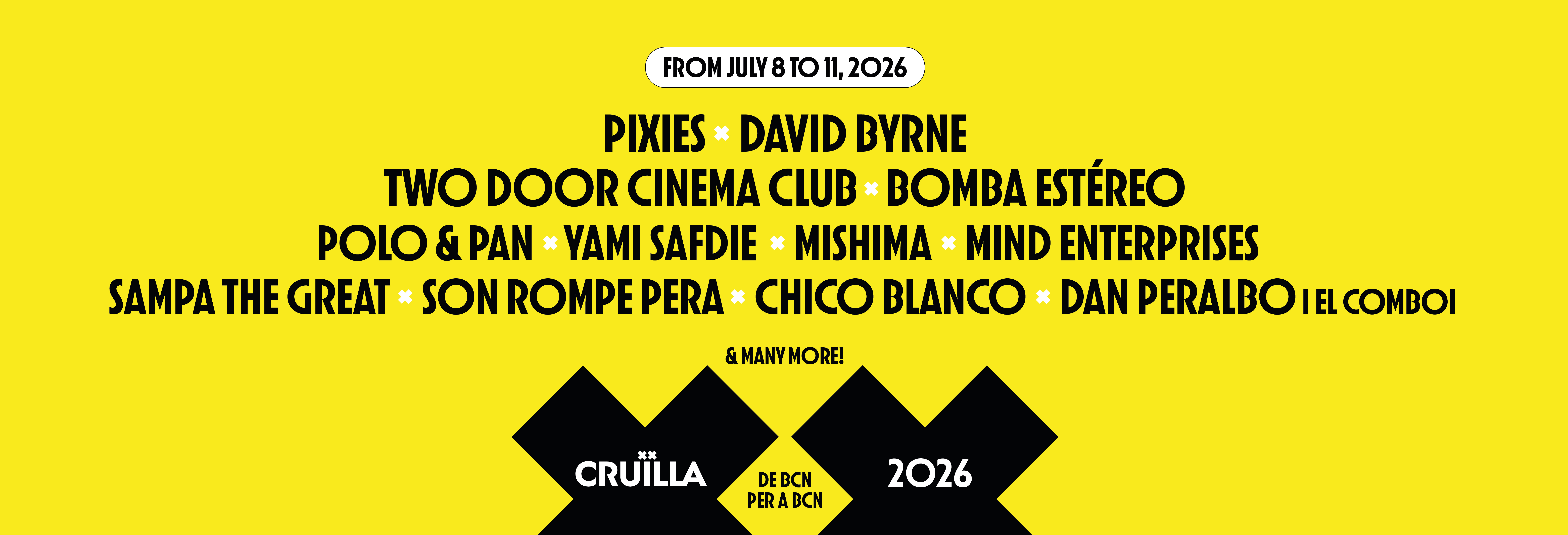 Descompte entrades pel Festival Cruïlla