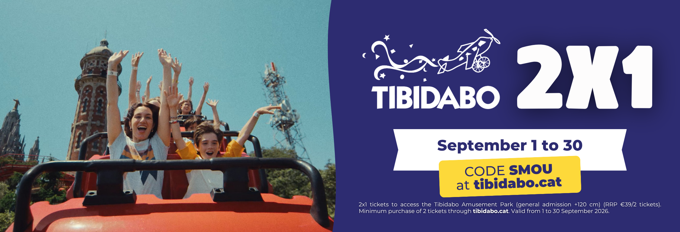 Tibidabo ticket discount