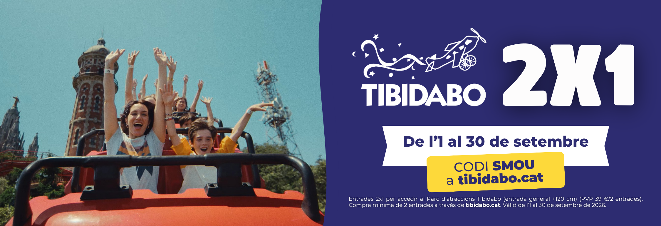 Descompte entrades Tibidabo