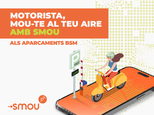 Pàrquing via app motos