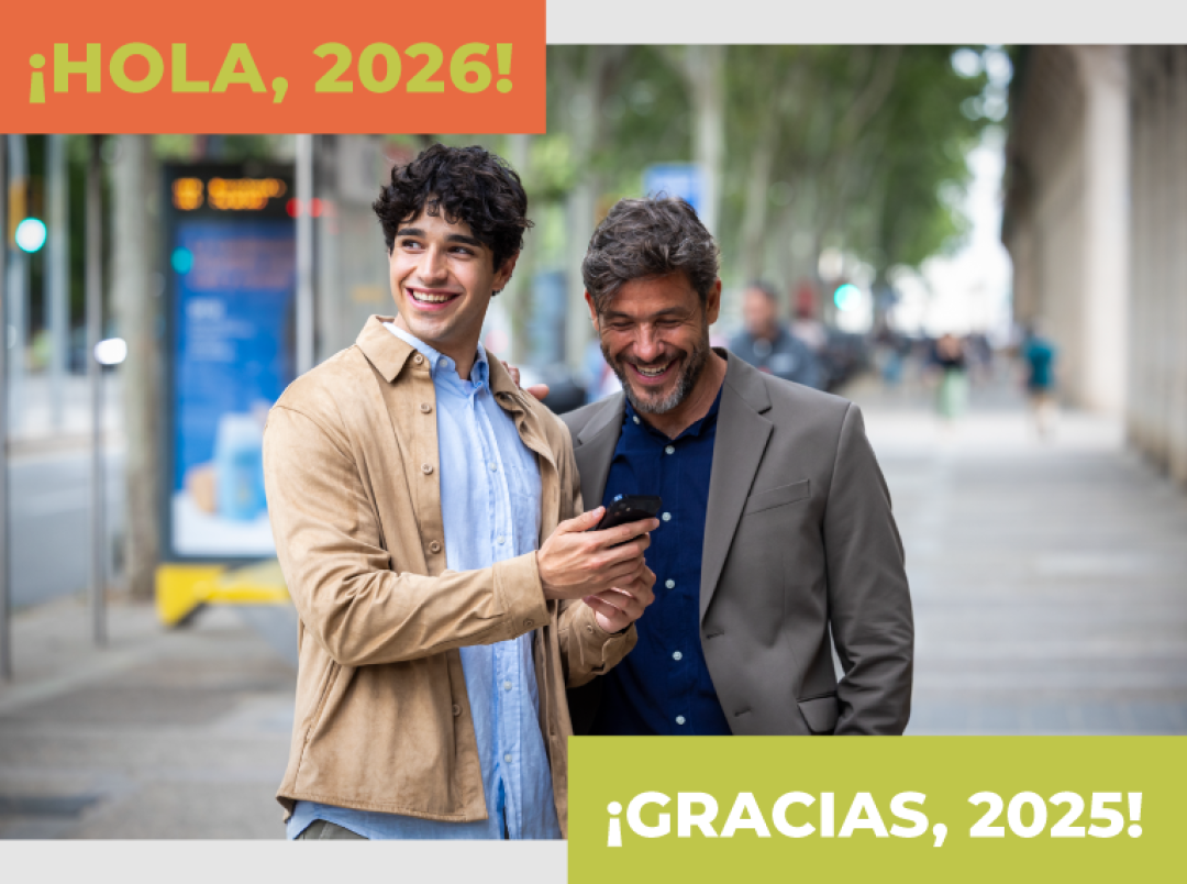 Gracias, 2025. ¡Hola, 2026!