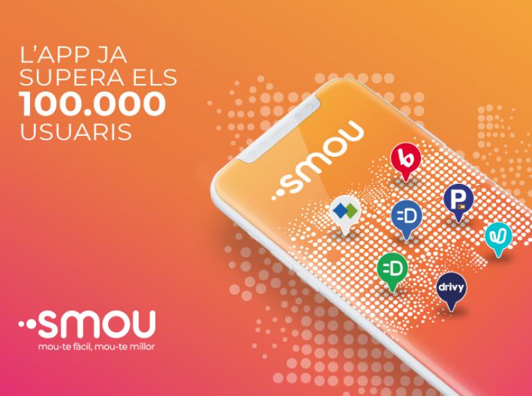 smou has passed the 100.000 user mark