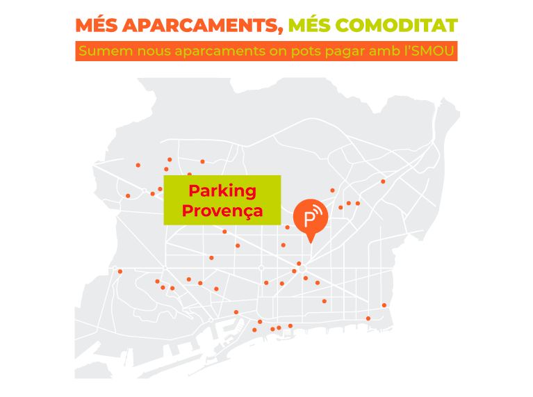 El Pàrquing Provença ja disponible a l'SMOU