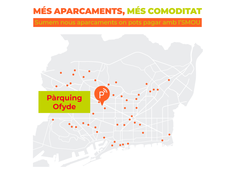 Pàrquing Ofyde: nou aparcament disponible a l'app